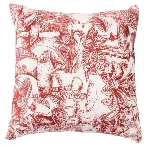 Blax Velvet Scatter Cushion, Red Mushroom Land by Brighton Home, a Cushions, Decorative Pillows for sale on Style Sourcebook