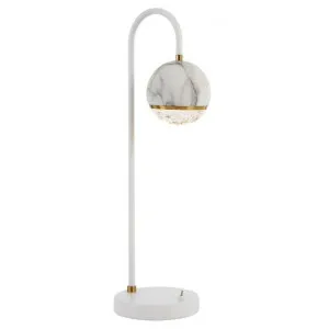 Oneta Table Lamp, White by Telbix, a Table & Bedside Lamps for sale on Style Sourcebook