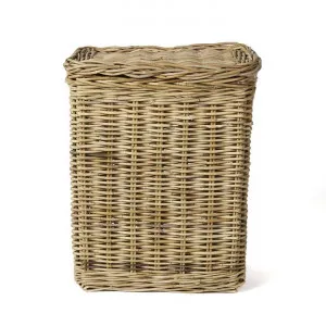 Banyan Lidded Cane Laundry Hamper by Wicka, a Laundry Bags & Baskets for sale on Style Sourcebook