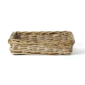 Conran Cane Rectangular Tray, Medium by Wicka, a Trays for sale on Style Sourcebook