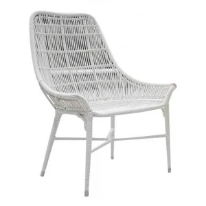 Ezra Wicker Outdoor Dining Chair, Beach White by Serrata Living, a Outdoor Chairs for sale on Style Sourcebook