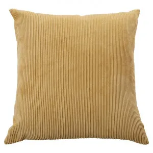Academy Luka Feather Filled Corduroy Scatter Cushion, Mustard by Academy Home Goods, a Cushions, Decorative Pillows for sale on Style Sourcebook