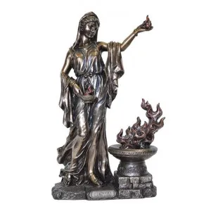 Cast Bronze Greek Mythology Figurine, Hestia by Veronese, a Statues & Ornaments for sale on Style Sourcebook