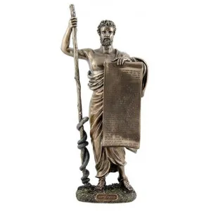 Veronese Cold Cast Bronze Coated Figurine, Hippocrates by Veronese, a Statues & Ornaments for sale on Style Sourcebook
