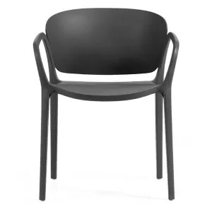 Dalmia Outdoor Dining Armchair, Black by El Diseno, a Outdoor Chairs for sale on Style Sourcebook