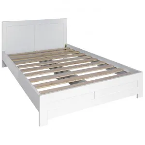 Hana Bed, Queen, White by EBT Furniture, a Beds & Bed Frames for sale on Style Sourcebook