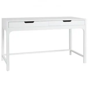 Arco Wooden Desk, 135cm, White by Canvas Sasson, a Desks for sale on Style Sourcebook
