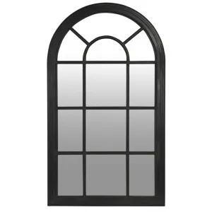 Verandah Timber Frame Arched Windowpane Wall / Floor Mirror, 190cm by Canvas Sasson, a Mirrors for sale on Style Sourcebook