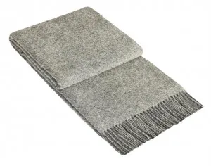 Melanie 100% Wool Throw Rug - Melange Grey by Interior Secrets - AfterPay Available by Interior Secrets, a Contemporary Rugs for sale on Style Sourcebook