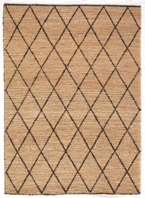Tempest 170cm x 230cm Jute Rug - Black by Interior Secrets - AfterPay Available by Interior Secrets, a Contemporary Rugs for sale on Style Sourcebook