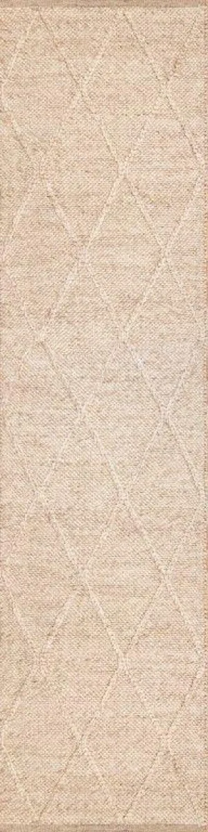 Dianna 320 x 80 cm Wool Hallway Rug - Beige by Interior Secrets - AfterPay Available by Interior Secrets, a Contemporary Rugs for sale on Style Sourcebook