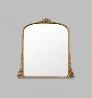 Lila Ornate Arched Mirror - Brass by Interior Secrets - AfterPay Available by Interior Secrets, a Mirrors for sale on Style Sourcebook