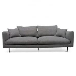 Arlette 4 Seater Fabric Sofa - Noble Grey by Interior Secrets - AfterPay Available by Interior Secrets, a Sofas for sale on Style Sourcebook