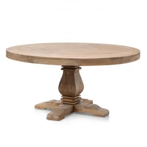 Ex Display - Kara Reclaimed 1.6m Round Dining Table - Natural Top - Natural Base by Interior Secrets - AfterPay Available by Interior Secrets, a Dining Tables for sale on Style Sourcebook