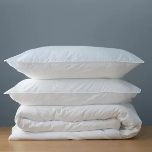 Canningvale Quilt Cover Set - White, Single, Cotton by Canningvale, a Quilt Covers for sale on Style Sourcebook
