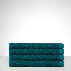 Canningvale Royal Splendour Face Washer - Mezzanotte Blue, Combed Cotton by Canningvale, a Towels & Washcloths for sale on Style Sourcebook