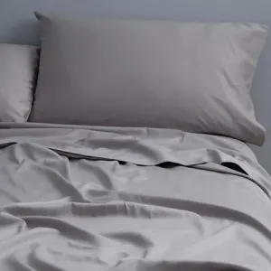 Alessia Sheet Set Canningvale - Latte, Double, Bamboo Cotton by Canningvale_Alessia, a Sheets for sale on Style Sourcebook