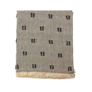 R&H Lorella Cotton Throw, 170x130cm, Dark Slate by Raine & Humble, a Throws for sale on Style Sourcebook