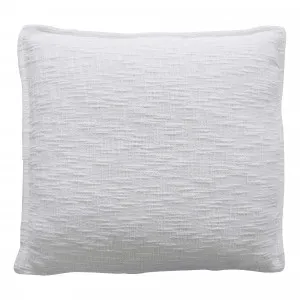Adler Feather Fill Cushion 50x50cm in White by OzDesignFurniture, a Cushions, Decorative Pillows for sale on Style Sourcebook