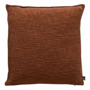 Adler Feather Fill Cushions 50x50cm in Rust by OzDesignFurniture, a Cushions, Decorative Pillows for sale on Style Sourcebook