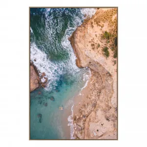 Aerial Drone B Box Framed Canvas in 80 x 120cm by OzDesignFurniture, a Prints for sale on Style Sourcebook