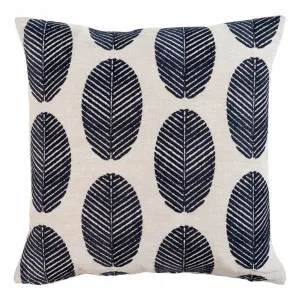 Vermont Feather Fill Cushion 50x50cm in Midnight by OzDesignFurniture, a Cushions, Decorative Pillows for sale on Style Sourcebook