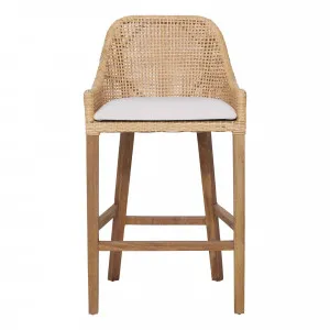 Tamba Bar Chair in Natural Rattan by OzDesignFurniture, a Bar Stools for sale on Style Sourcebook