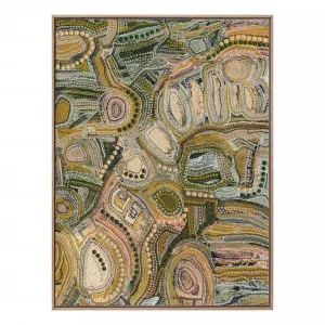 Wiraywinhangin Marramarra Canvas in 123 x 163cm by OzDesignFurniture, a Painted Canvases for sale on Style Sourcebook