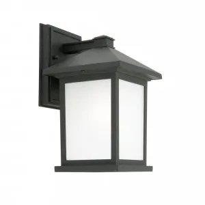 Cougar Plymouth Lantern Style Exterior Wall Light IP43 Black by Cougar, a Outdoor Lighting for sale on Style Sourcebook