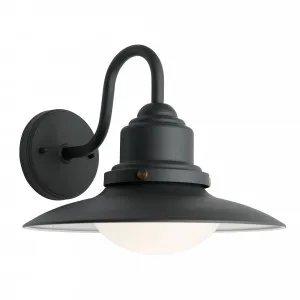 Eve Powder Coated Steel Exterior Wall Light IP44 Graphite by Mercator, a Outdoor Lighting for sale on Style Sourcebook