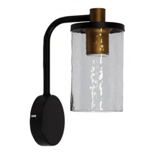 Raymont Metal & Glass Wall Light by Stylux, a Wall Lighting for sale on Style Sourcebook
