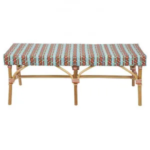 Missoli Rattan Bench, 120cm, Multi by Florabelle, a Benches for sale on Style Sourcebook