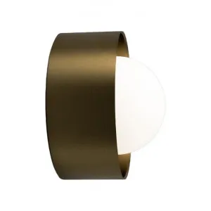 Orb Sur Glass & Metal Wall Light, Small, Old Brass by Lighting Republic, a Wall Lighting for sale on Style Sourcebook