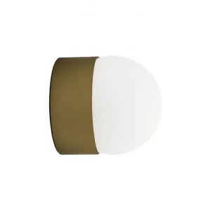 Orb Sur Mini Glass & Metal Wall Light, Old Brass by Lighting Republic, a Wall Lighting for sale on Style Sourcebook