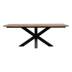 Nebula Dining Table 180cm in Reclaimed Teak by OzDesignFurniture, a Dining Tables for sale on Style Sourcebook