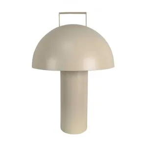 Dome Metal Table Lamp, Beige by MRD Home, a Table & Bedside Lamps for sale on Style Sourcebook
