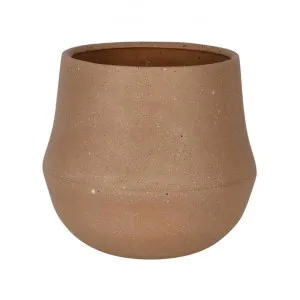 Ana Polystone Planter Pot, Small, Clay by MRD Home, a Plant Holders for sale on Style Sourcebook