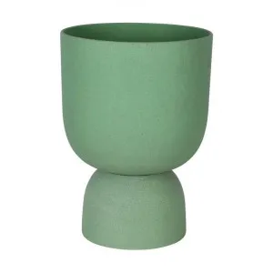 Blanche Polystone Planter Pot, Large, Green by MRD Home, a Plant Holders for sale on Style Sourcebook