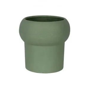 Jenssen Polystone Planter Pot, Medium, Olive by MRD Home, a Plant Holders for sale on Style Sourcebook