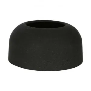 Silo Polystone Vessel, Large, Black by MRD Home, a Vases & Jars for sale on Style Sourcebook