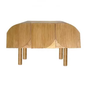 Casa Timber & Rattan Console Table, 135cm by MRD Home, a Console Table for sale on Style Sourcebook