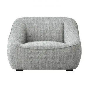 Nous Fabric Lounge Chair, Grey Fleck by MRD Home, a Chairs for sale on Style Sourcebook