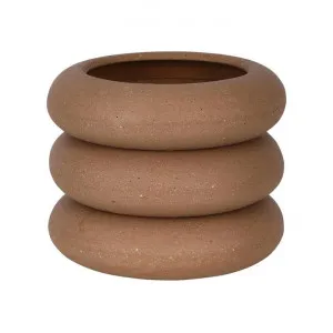 Little Fatty Polystone Pot, Small, Clay by MRD Home, a Plant Holders for sale on Style Sourcebook