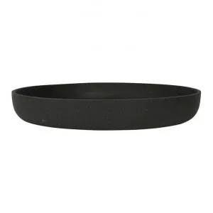 Esher Polystone Bowl, Small, Black by MRD Home, a Bowls for sale on Style Sourcebook