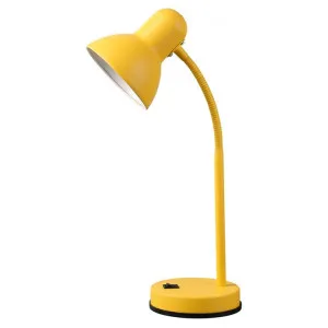 Lewis Metal Adjustable Desk Lamp, Yellow by Lexi Lighting, a Desk Lamps for sale on Style Sourcebook
