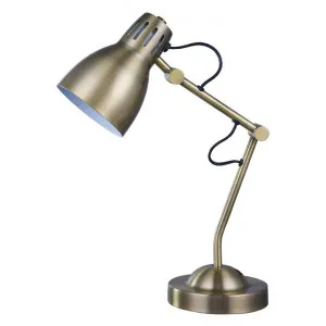 Nord Metal Adjustable Desk Lamp, Antique Brass by Lexi Lighting, a Desk Lamps for sale on Style Sourcebook