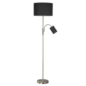 Cylinya Metal Base Mother & Child Floor Lamp, Black by Lumi Lex, a Floor Lamps for sale on Style Sourcebook