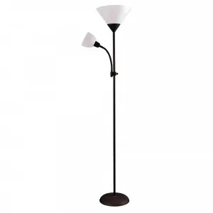 Nora Living Reed Mother and Child Floor Lamp (E27 & E14) Black by Nora Living, a Floor Lamps for sale on Style Sourcebook