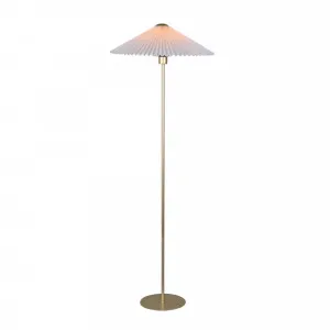 Nora Living Baha Floor Lamp (E27) Gold by Nora Living, a Floor Lamps for sale on Style Sourcebook