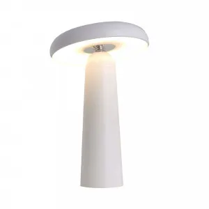 Nora Living Adore LED Table Lamp White by Nora Living, a Table & Bedside Lamps for sale on Style Sourcebook